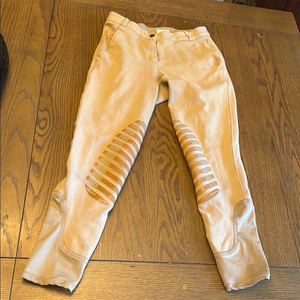 Tan Women's equestrian riding pants